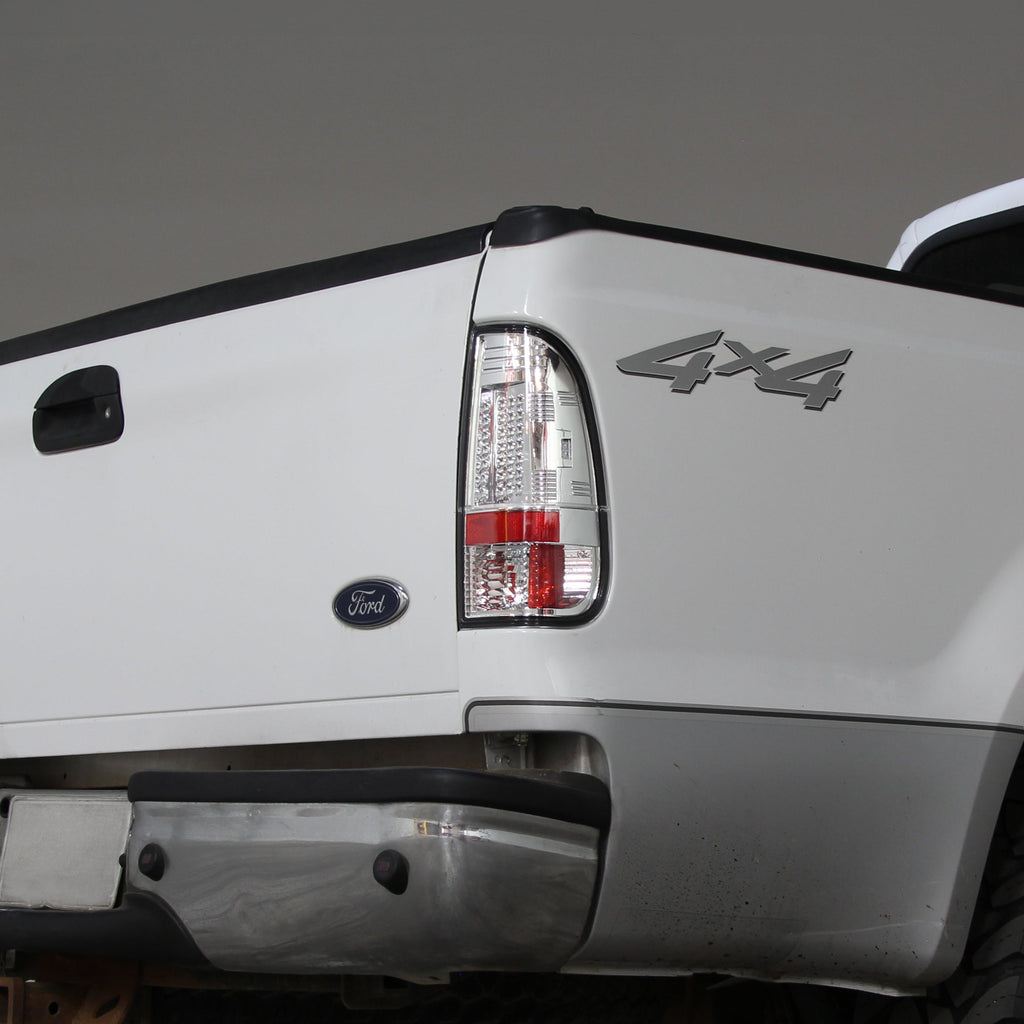 Spyder Ford F150 side 97-03/F250/350/450 Super Duty 99-07 LED Tail Lights Chrm ALT-YD-FF15097-LED-C 5003478