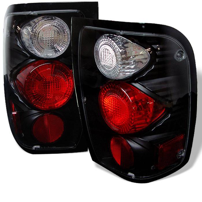 Spyder Ford Ranger 98-00 Euro Style Tail Lights Black ALT-YD-FR98-BK 5003805