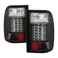 Spyder Ford Ranger 01-05 LED Tail Lights Black ALT-YD-FR98-LED-BK 5003836