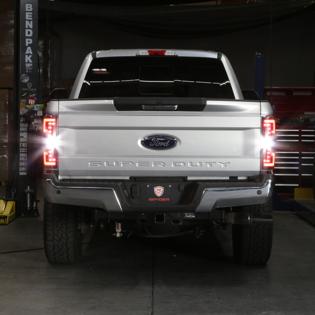 Spyder 17-18 Ford F-250 Super Duty (Excl LED Models) LED Tail Lights - Black (ALT-YD-FS17-LED-BK) 5085580