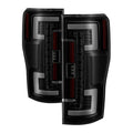 Spyder 17-18 Ford F-250 Super Duty (Excl LED Models) LED Tail Lights - Blk Smk (ALT-YD-FS17-LED-BSM) 5085597
