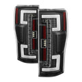 Spyder 17-18 Ford F-250 SD (w/Blind Spot Sensor) LED Tail Lights - Blk (ALT-YD-FS17BS-LED-BK) 5085610