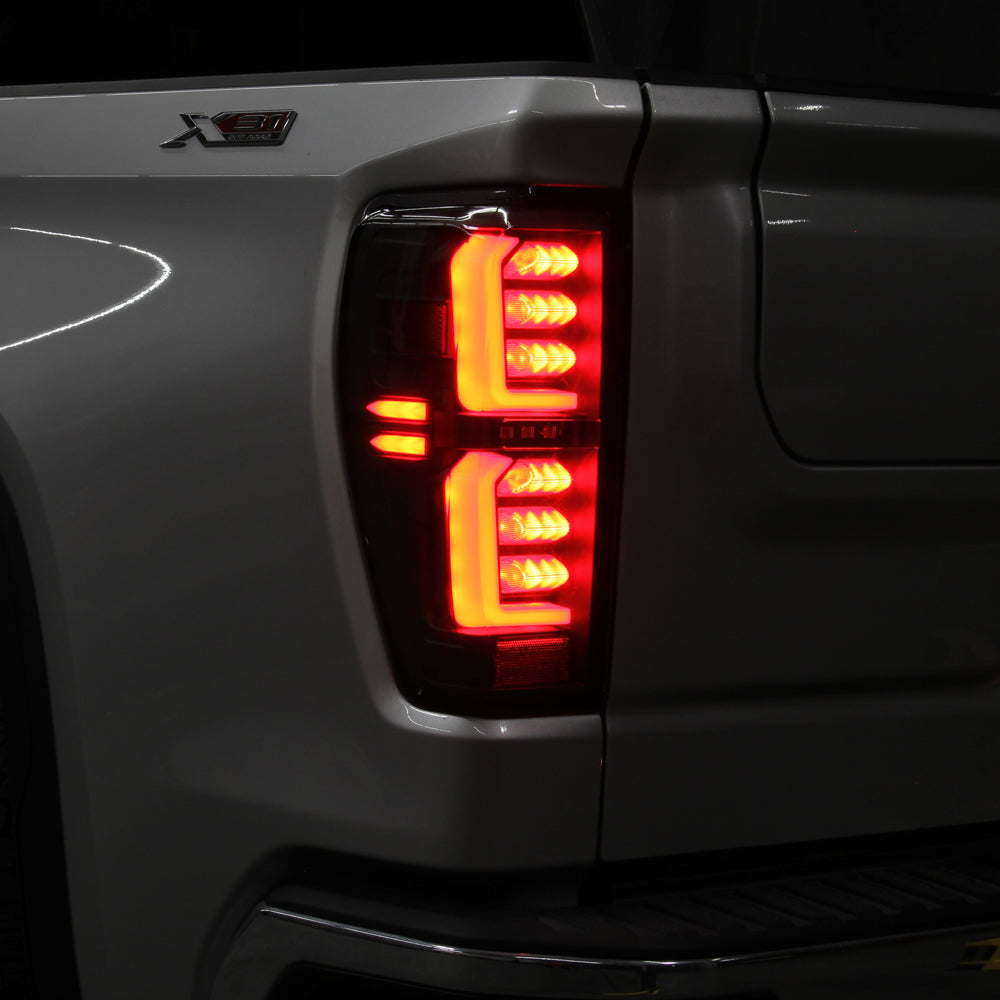Spyder GMC Sierra 19-20 Incandescent Bulb Model Only LED Tail Lights - Black ALT-YD-GS19-LED-BK 5000286