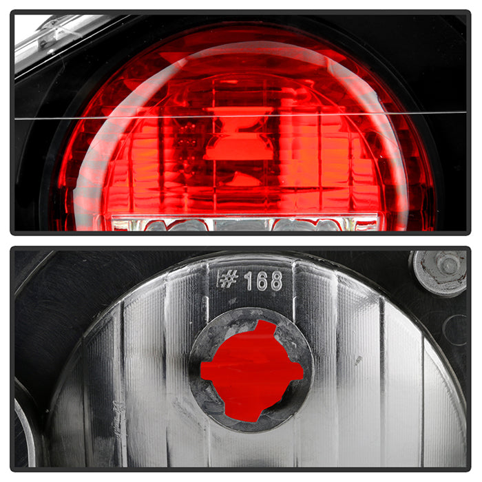 Spyder Honda Accord 98-00 4Dr Euro Style Tail Lights Black ALT-YD-HA98-BK 5004321