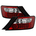 Spyder Honda Civic 06-08 2Dr LED Tail Lights Red Clear ALT-YD-HC06-2D-LED-RC 5004512