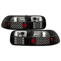 Spyder Honda Civic 92-95 2/4DR LED Tail Lights Black ALT-YD-HC92-24D-LED-BK 5004628