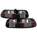 Spyder Honda Civic 92-95 3DR LED Tail Lights Black ALT-YD-HC92-3D-LED-BK 5004727