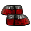 Spyder Honda Civic 96-98 4Dr LED Tail Lights Red Smoke ALT-YD-HC96-4D-LED-RS 5005038