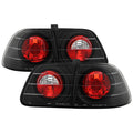 Spyder Honda Civic 99-00 4Dr Euro Style Tail Lights Black ALT-YD-HC99-4D-BK 5005076