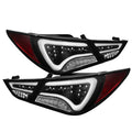 Spyder Hyundai Sonata 11-13 LED Tail Lights Light Bar Black ALT-YD-HYSON11-LED-BK 5075246