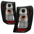 Spyder Jeep Grand Cherokee 99-04 LED Tail Lights Version 2 Black ALT-YD-JGC99-LED-BK-G2 5005663