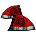 Spyder Lexus IS 300 01-03 LED Tail Lights Red Clear ALT-YD-LIS300-LED-RC 5005823