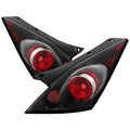 Spyder Nissan 350Z 03-05 Euro Style Tail Lights Black ALT-YD-N350Z02-BK 5006684