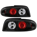Spyder Nissan Altima 93-97 Euro Style Tail Lights Black ALT-YD-NA93-BK 5006752