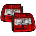 Spyder Porsche Cayenne 03-07 LED Tail Lights Red Clear ALT-YD-PCAY03-LED-RC 5007087