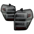 Spyder Toyota 4Runner 10-14 LED Tail Lights - Sequential Turn Signal - Smoke ALT-YD-T4R10-SEQ-SM 5087829
