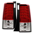 Spyder Scion XB 03-07 Version 2 LED Tail Lights Red Clear ALT-YD-TSXB03-LED-V2-RC 5042750