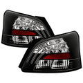 Spyder Toyota Yaris 07-09 4Dr LED Tail Lights Blk ALT-YD-TYA074D-LED-BK 5037640
