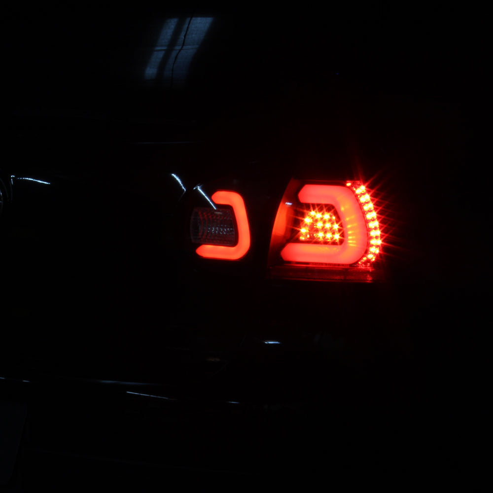 Spyder Volkswagen Golf V 06-09 LED TURN SIGNAL LED Tail Lights Black ALT-YD-VG03-LED-BK 5073792