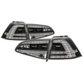 SPYDER 15-17 Volkswagen Golf LED Tail Lights - Black (ALT-YD-VG15-LED-BK) 5085412