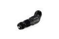 HPS Performance Products AN Male to Male Bulkhead Adapter, Aluminum, Black