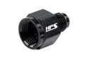 HPS Performance Products AN Female to AN Male Reducer Adapter, Aluminum, Black