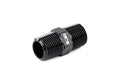 HPS Performance Products Straight NPT Male To NPT Male Union Coupler Adapter, Aluminum, Black