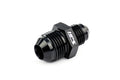 HPS Performance Products AN Male To Male Reducer Union Coupler Adapter, Aluminum, Black