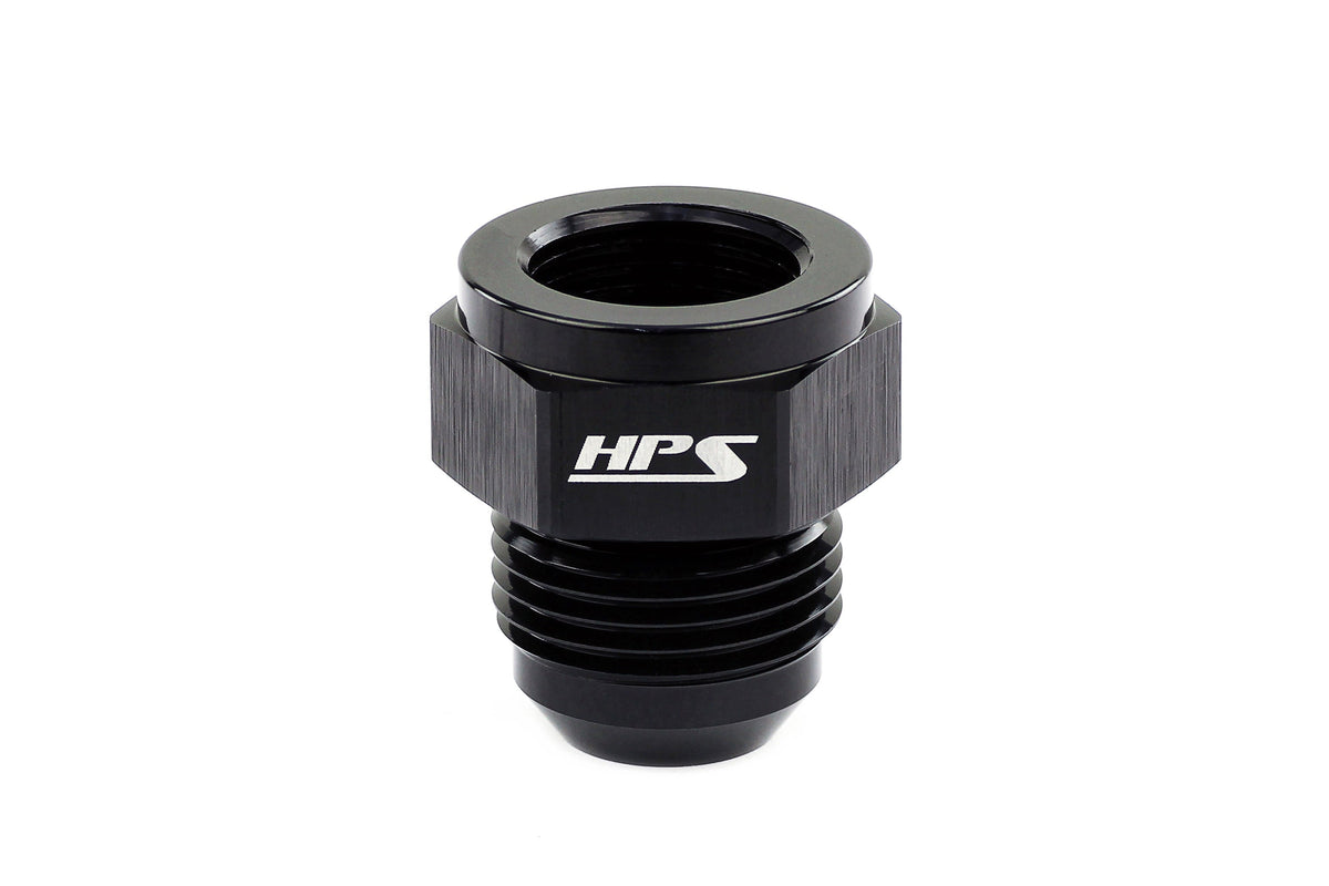 HPS Performance Products Female AN to Male AN Flare Expander Adapter, Aluminum, Black
