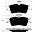 Porterfield Brake Pads for 2016 FORD ESCAPE 2.0L
