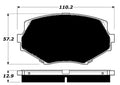 Porterfield Brake Pads for 1994 MAZDA MX-5 MIATA