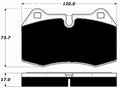 Porterfield Brake Pads for 2003 FERRARI 456 M GTA w/Brembo Brakes
