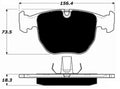 Porterfield Brake Pads for 2004 BMW M5 - w/Iron Discs