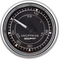 AutoMeter Chrono 2-1/16in VAC/Boost 30in HG/30PSI Mechanical Gauge - Chrome 9703