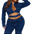 Hot Sale Blue Denim Jacket Women Short Jean Jacket Denim Button up Coat Oversize Denim Jacket for Ladies OEM Serviced
