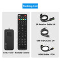 Mini Digital TV Converter Box HD FTA ATSC Tuner USB Multimedia PVR Recording EPG Hidden Behind TV Support Korea Canada Mexico US