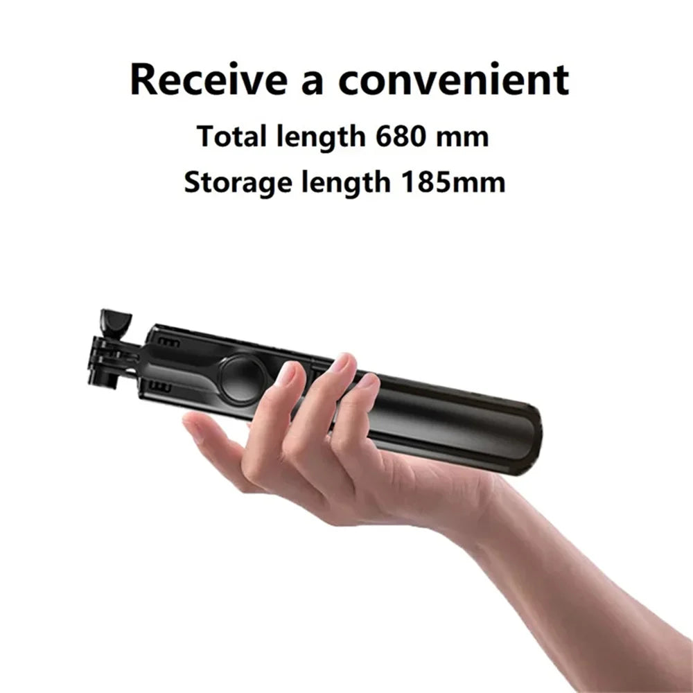BSLIUFANG Wireless Bluetooth Selfie Stick tripod monopod stand Phone holder for Outdoor travel 3 IN 1