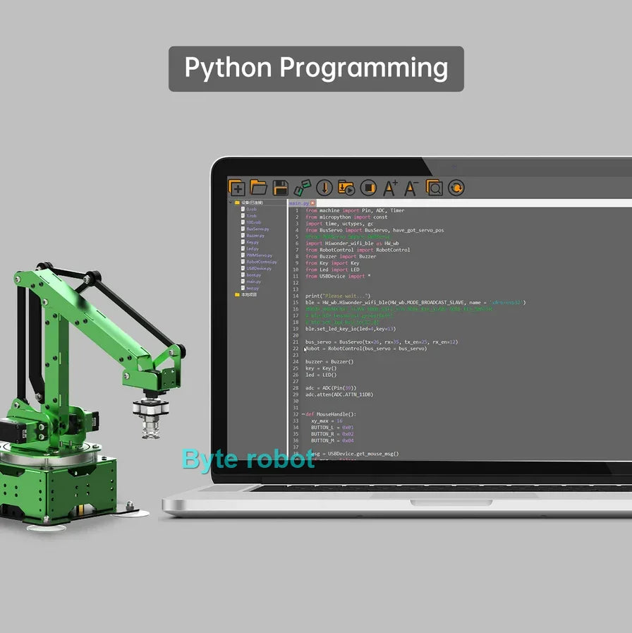 MaxArm 5 Axis Robot Arm Open Source Inverse Kinematics Robotics Manipulator for Arduino and AI Python ESP32 Programmable Robot