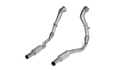 Akrapovic Downpipes w/ Link Pipes for C8 Audi RS6 Avant
