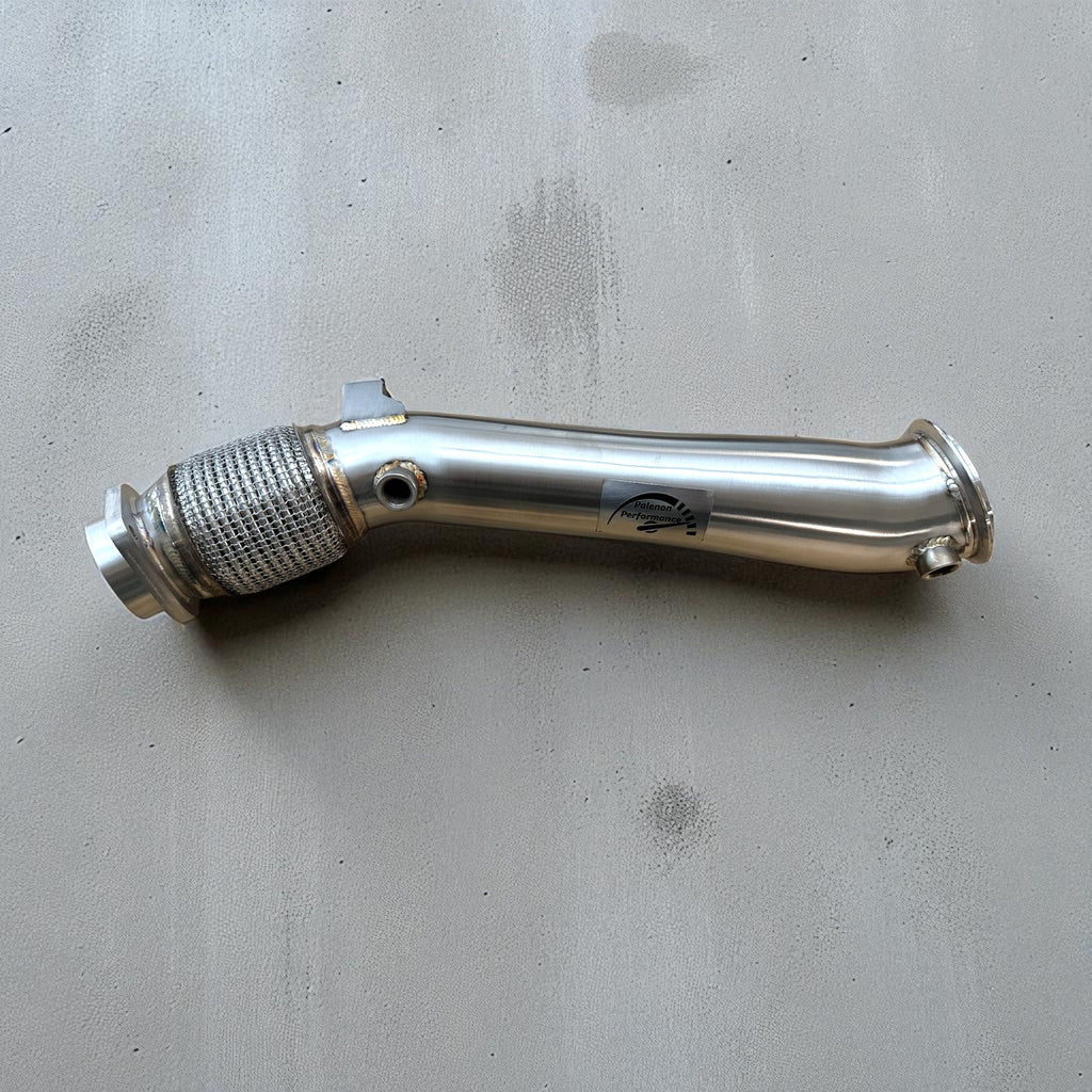 BMW S58 X3M & X4M Catless Race Downpipe (3.5 Inch) - Palenon Performance