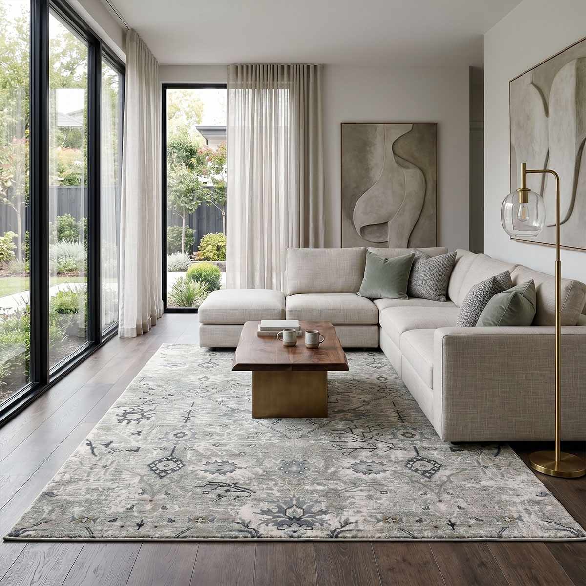 Barkisland Thick Luxe Oushak Rug