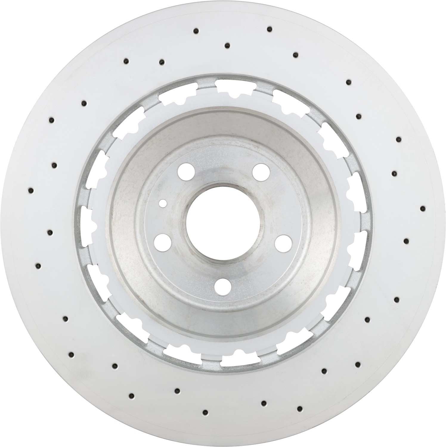 Brembo OE Brembo 15-18 Porsche Macan Front Grooved UV Coated Rotor 09.D174.53