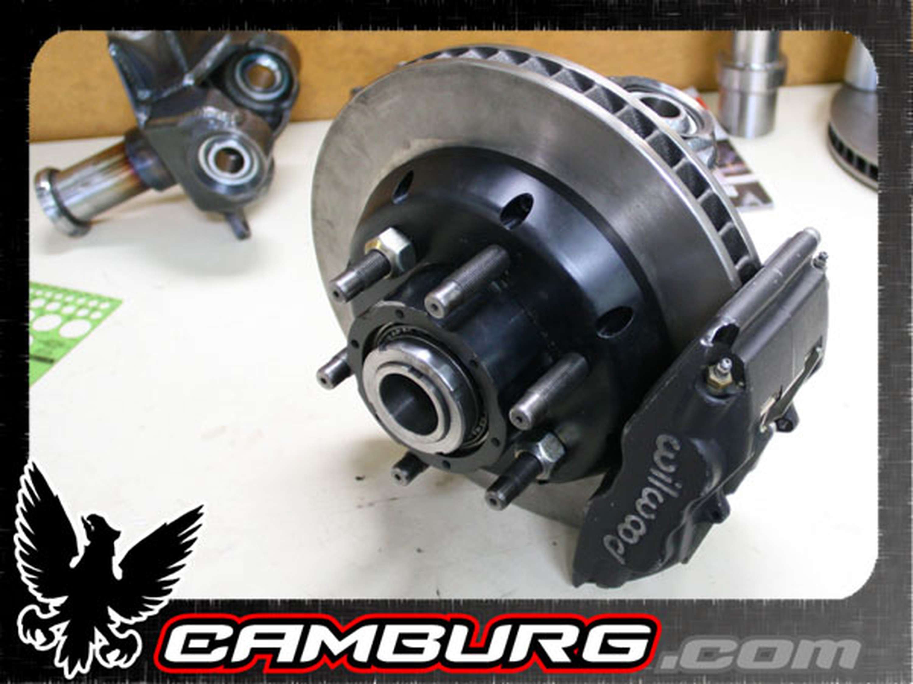 Camburg Ford Ranger 2wd 89-97 I-beam Race Spindle & 2.0 Front Hub Upgrade Kit CAM-110094