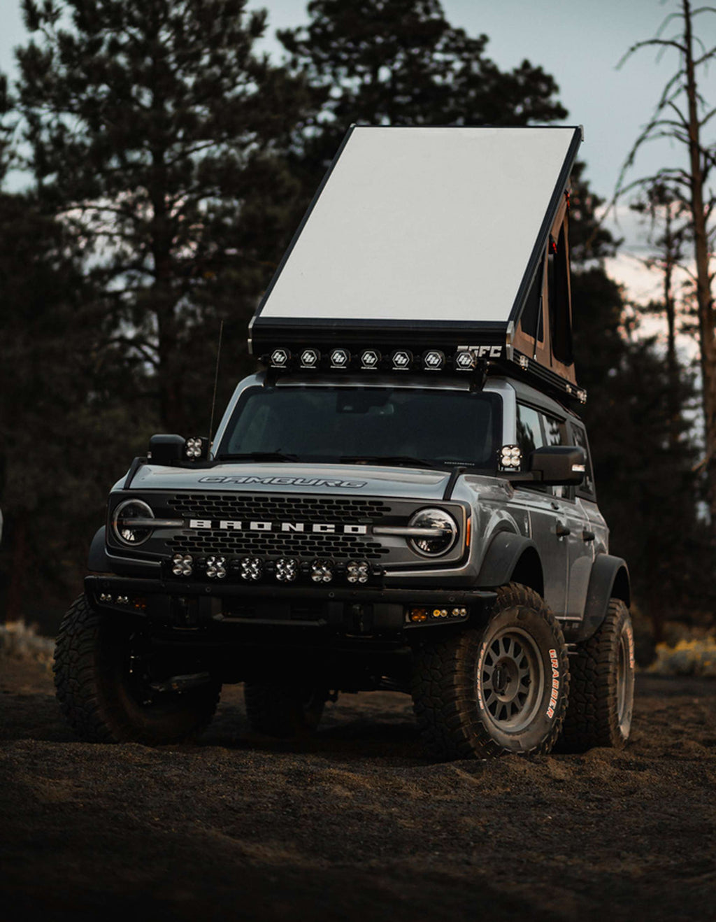 Camburg 2021+ Ford Bronco (Excl. Raptor) FOX 2.5 Elite DSC KINETIK Series Lift Kit CAM-110225-K