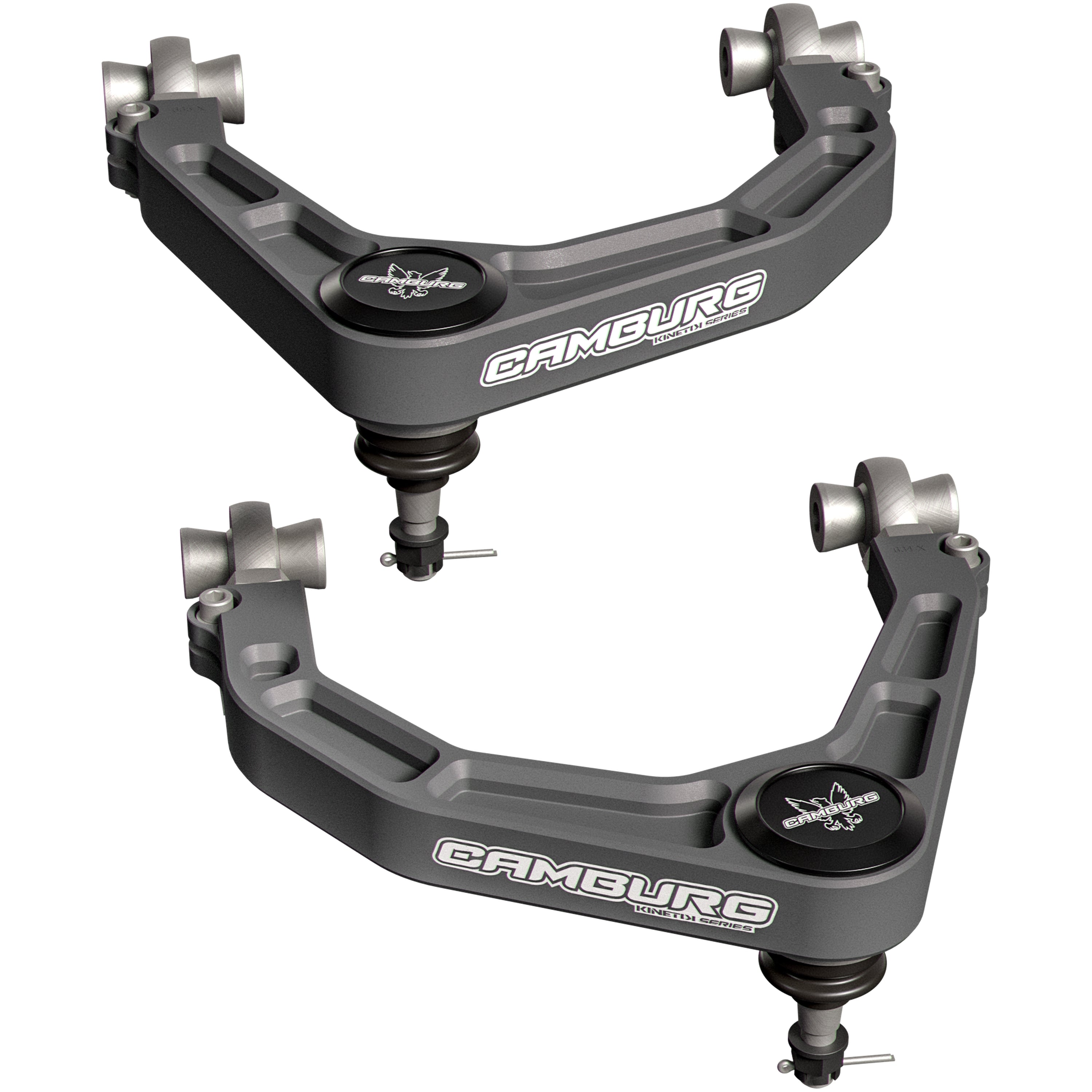 Camburg 17-20 Ford F-150 Raptor Kinetic Series X-Joint XL UCA Kit - Grey CAM-110234-GRY