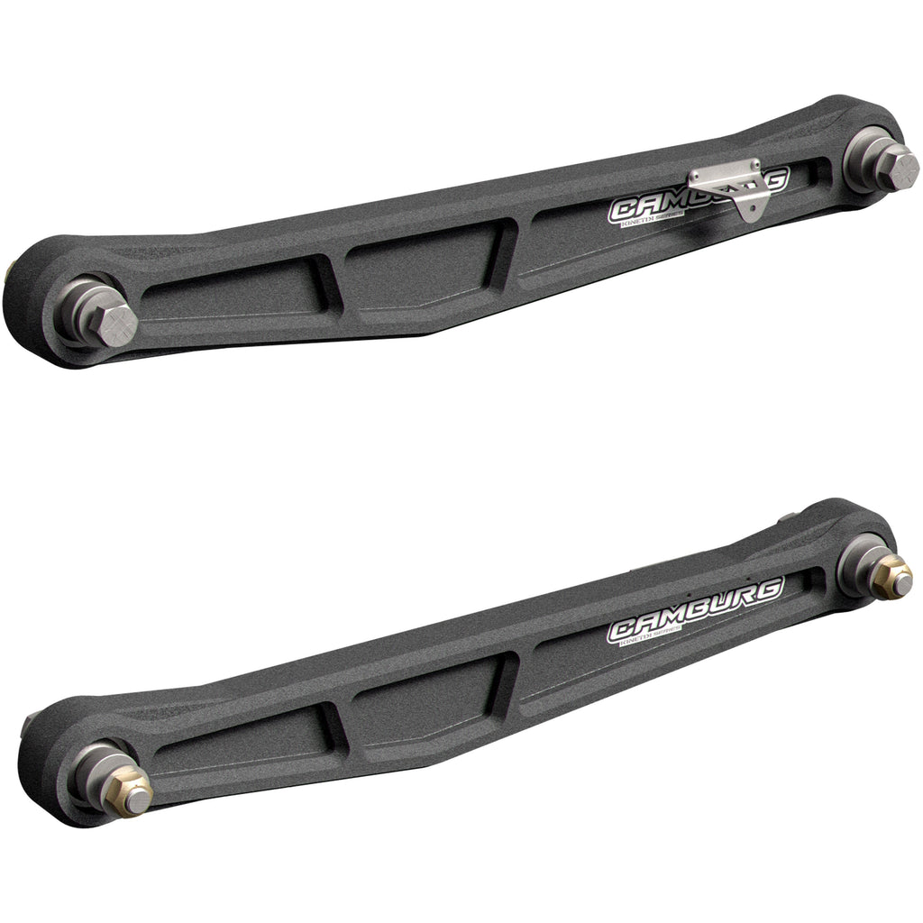 Camburg Ford Bronco Raptor 22-25 KINETIK Series Rear Billet Lower Trailing Arm Kit (GRAY) CAM-120035-GRY