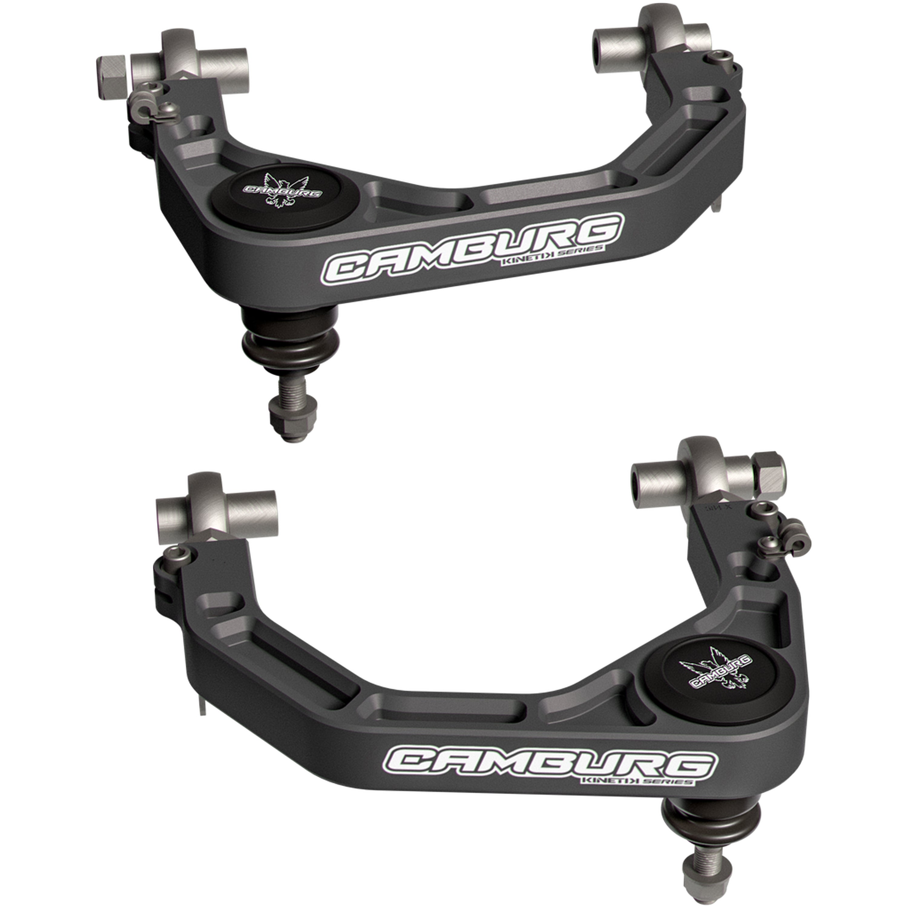 Camburg 2024+ Toyota Tacoma 2WD/4WD Kinetik V2 Performance Billet X-Joint XL Upper Arms CAM-310277-GRY