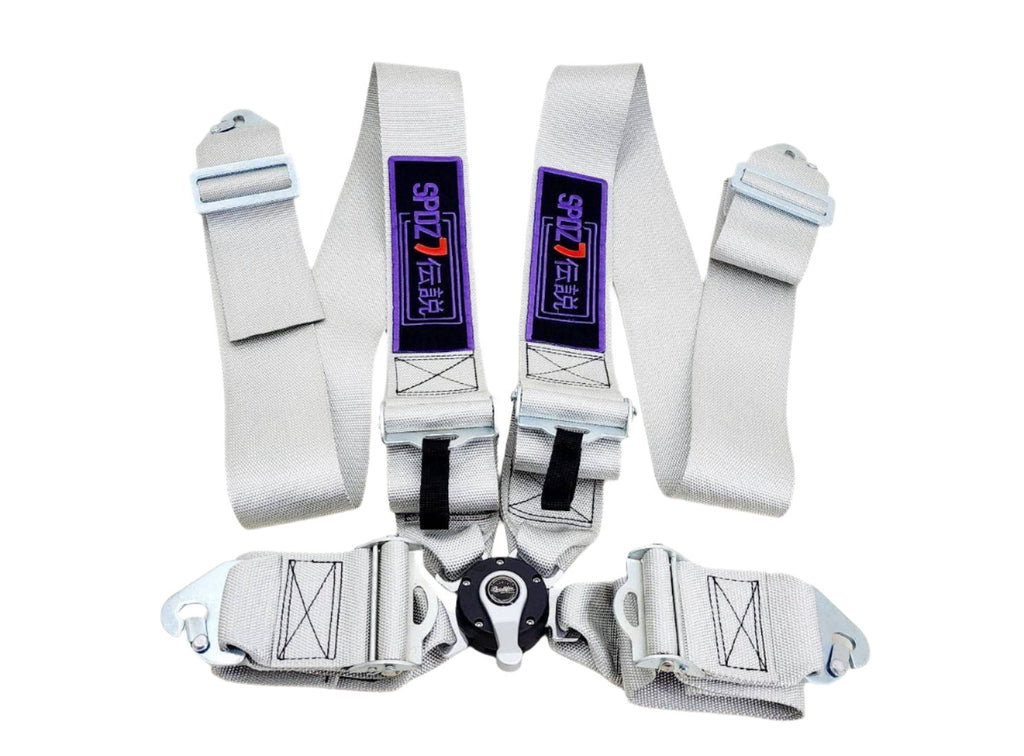 SPDZ1 X BallFix 4 Point 3" Seat Belt Safety Harness