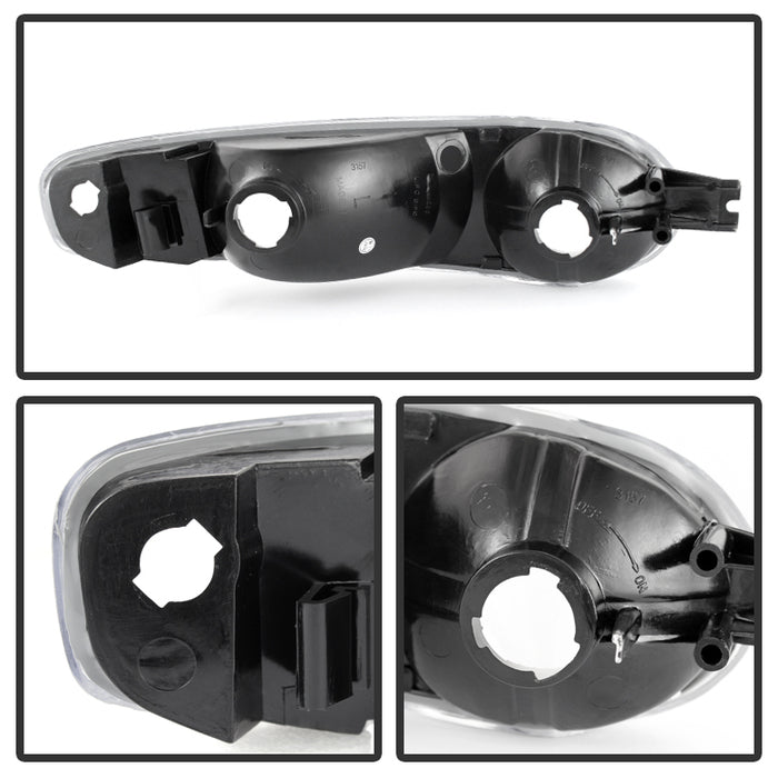 SPYDER Xtune GMC Sierra Denali 00-06 Bumper Lights Smoke CBL-GD00-SM 9027093