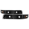 SPYDER Xtune Chevy Silverado 99-02 Amber Reflector Bumper Lights Black CBL-JH-CS99-AM-BK 5064271